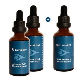 X3 LuminEye Drop bottles