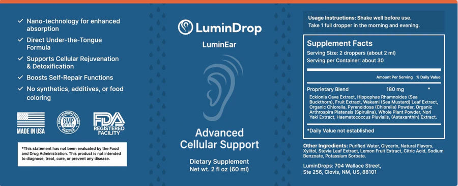X3 LuminEar Drop